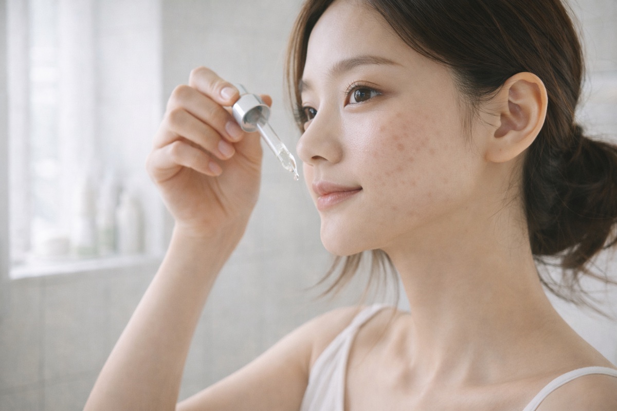 ニキビ跡 ケア 美容液 スキンケア